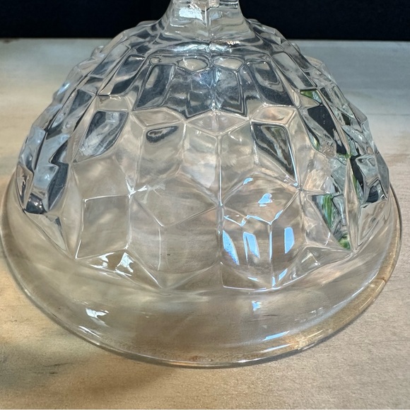 Five Fostoria American Clear Low Sherbet Flared-2056 - Picture 6 of 7